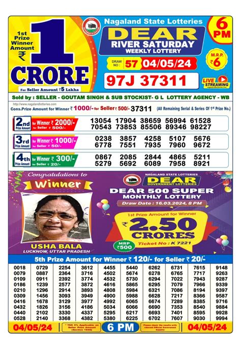 lottery sambad 5 tarike|Lottery Sambad 5 Tarik 2024 Latest Result 1 PM 6 PM 8 PM.